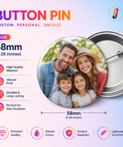 Button Pin Badge