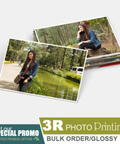 JJPRINTS Photo Printing Services 3R size (Bulk Order) High Glossy Photo Paper Full Color