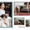 JJPRINTS Magnetic REF MAGNET, 2R(ATM) / A4 / A5 / 4R with High Quality Photo Print