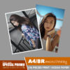 JJPRINTS (10) pieces A4 or 8R Digital Photo Prints 8.3 x 11.7 or 8 x 10 inches size -  Water Resistant and Long Lasting Prints