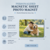 Personalized Magnetic Sheet Ref Magnet 2R(ATM) Full size with Photo Print | JJPRINTS DIGITAL