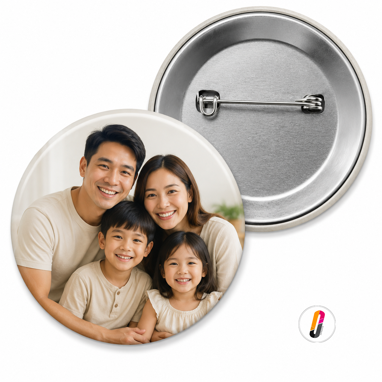 Personalized Button Pins 58mm - Image 4