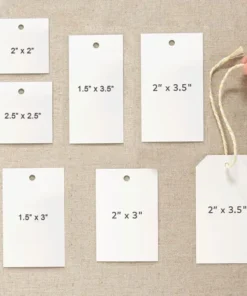 Alternative view of Customized Clothing Tags / Hang Tags