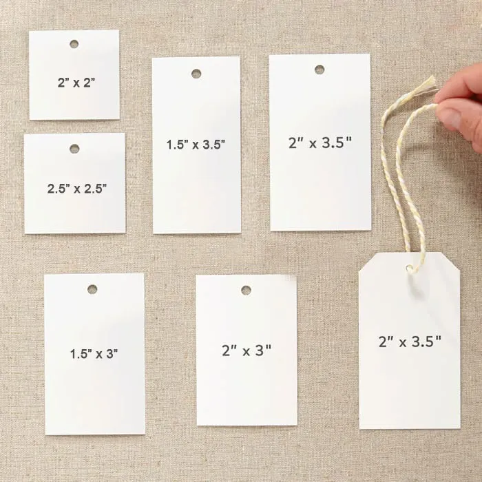 Customized Clothing Tags / Hang Tags - Image 2