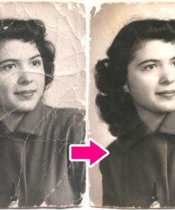 JJPRINTS Photo Restoration and Repair with print & soft copy