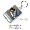 JJPRINTS Acrylic Keychain with Insert Photo Print