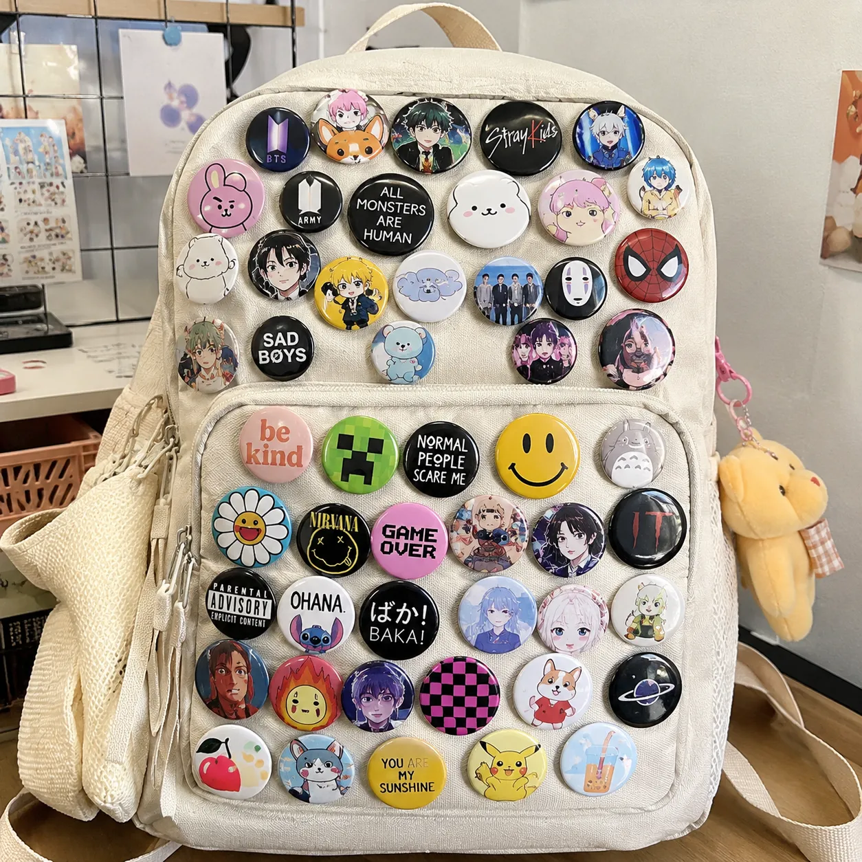 Personalized Button Pins 58mm - Image 2