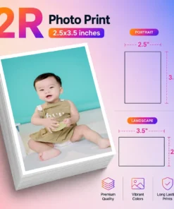 Photo Printing Services 2R (Wallet Size) – Bulk Order | Matte or Glossy