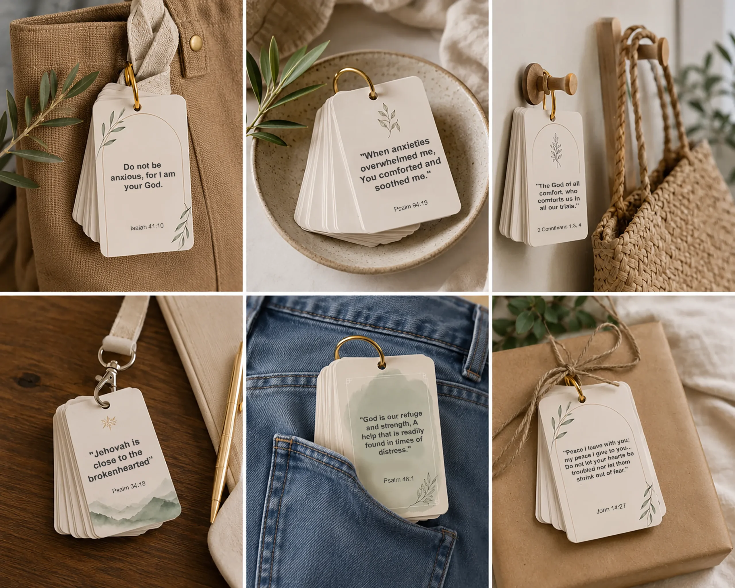 Comforting Bible Verse Tags | 10pcs